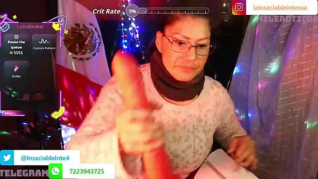 دردشة LaInsaciableIntensa الجنسية المباشرة