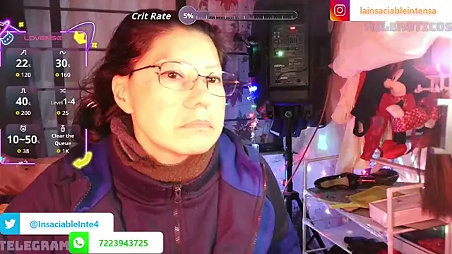 LaInsaciableIntensa Webcam show