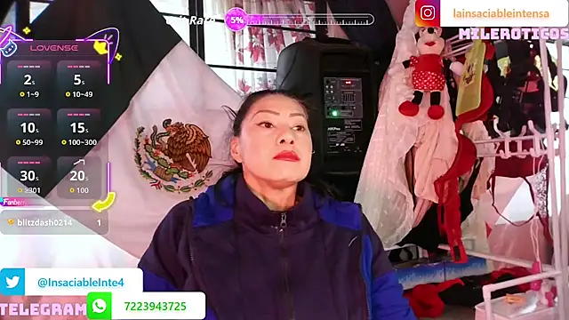 LaInsaciableIntensa's Webcam Show