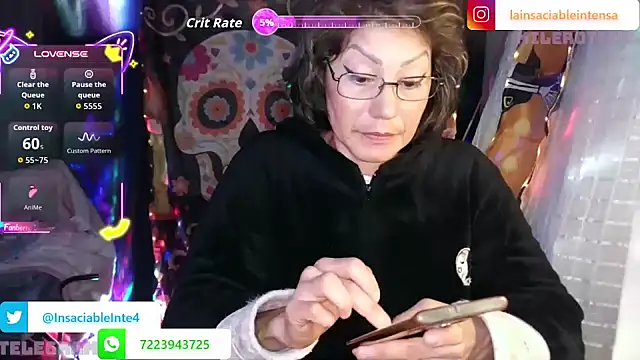 LaInsaciableIntensa Show Webcam