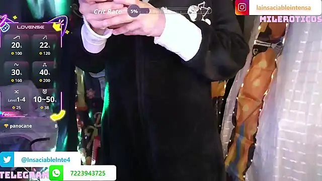 LaInsaciableIntensa Webcam show
