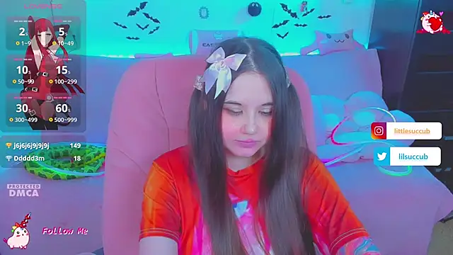 Živý XXX chat Lolisuccub