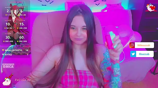 Show webcam de Lolisuccub