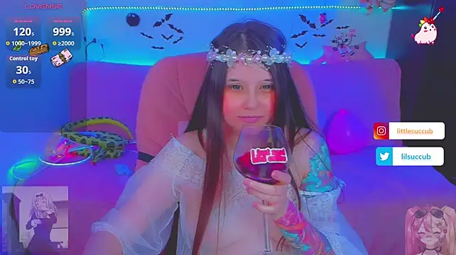 הופעת וובקאם של KitsunePrincess