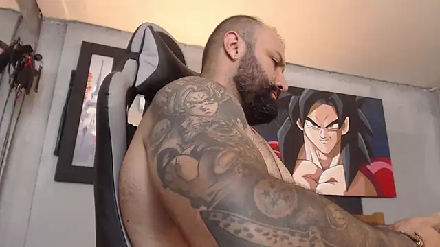 bardock_1: διαδικτυακό σόου στην κάμερα