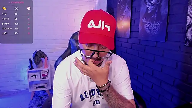 Show de DaviidEvans_ na webcam