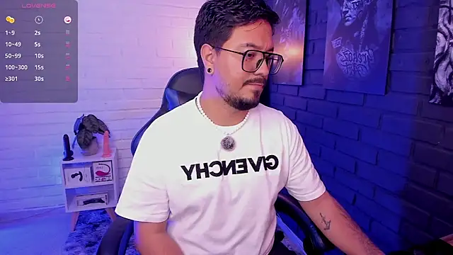 DaviidEvans_ webkamerás műsora