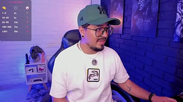 DaviidEvans_ Pertunjukan Webcam