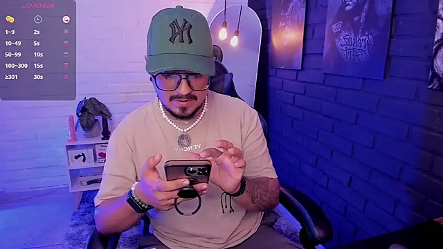 DaviidEvans_ Pertunjukan Webcam