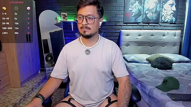 DaviidEvans_ Pertunjukan Webcam
