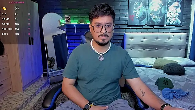 Pertunjukan Kamera Web DaviidEvans_