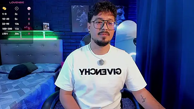 DaviidEvans_ Pertunjukan Webcam