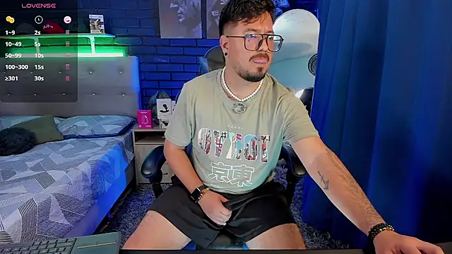 DaviidEvans_ Pertunjukan Webcam