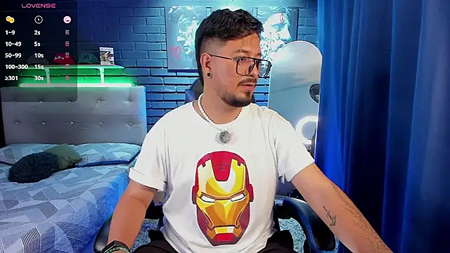 DaviidEvans_ Pertunjukan Webcam