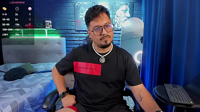 DaviidEvans_ Pertunjukan Webcam