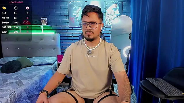 DaviidEvans_ Pertunjukan Webcam