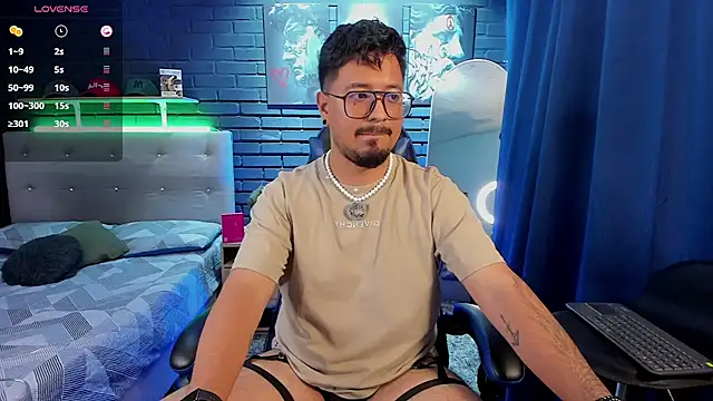DaviidEvans_ webkamerás műsora