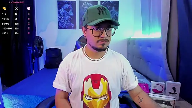 DaviidEvans_ Pertunjukan Webcam