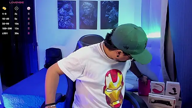Webkamerová show DaviidEvans_