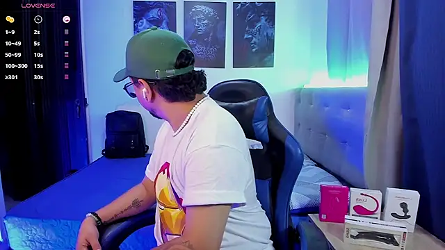 Webkamerová show DaviidEvans_