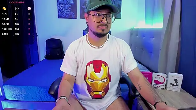 DaviidEvans_ Pertunjukan Webcam