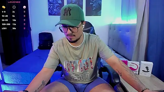 DaviidEvans_ Pertunjukan Webcam