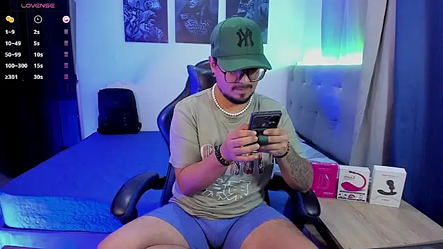 DaviidEvans_ webkamerás műsora