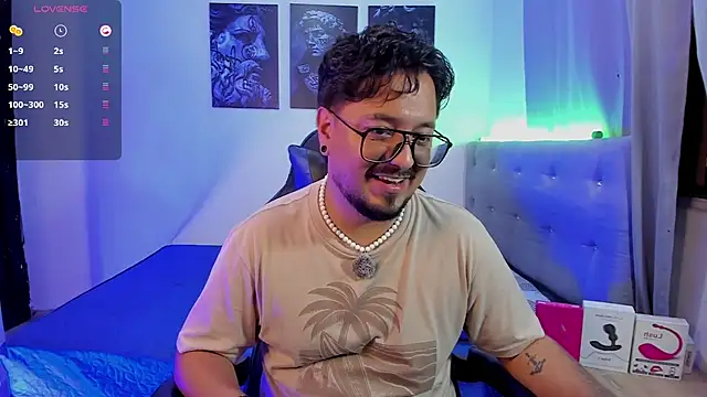 DaviidEvans_ Pertunjukan Webcam