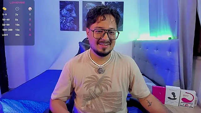 Pertunjukan Kamera Web DaviidEvans_