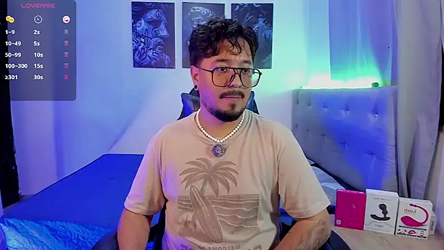 DaviidEvans_ Pertunjukan Webcam
