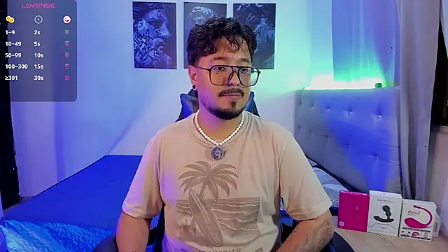 DaviidEvans_ Pertunjukan Webcam
