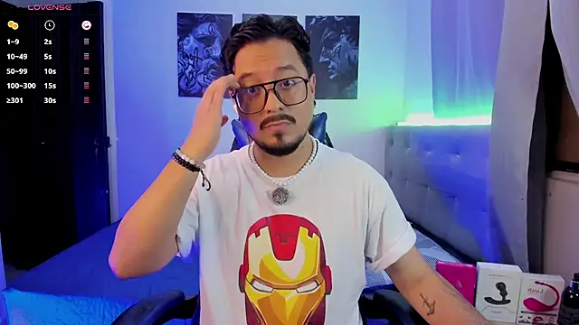 DaviidEvans_ Pertunjukan Webcam
