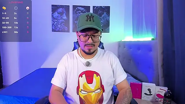 Show de DaviidEvans_ na webcam