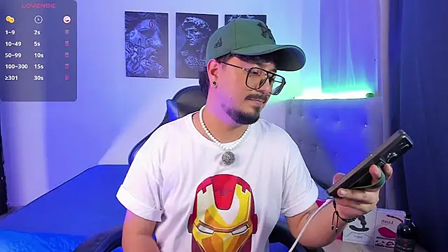 Webkamerová show DaviidEvans_