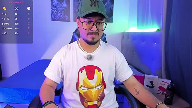 DaviidEvans_ Pertunjukan Webcam