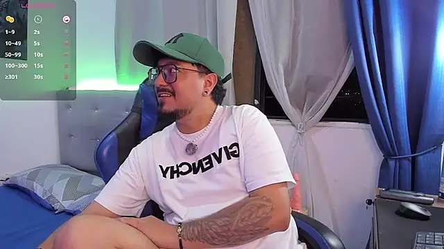 DaviidEvans_ Pertunjukan Webcam