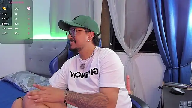 Webkamerová show DaviidEvans_