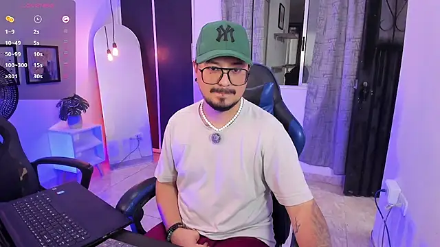 DaviidEvans_ Pertunjukan Webcam