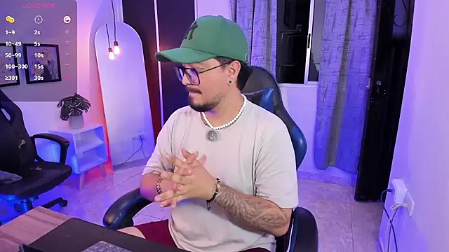 Pertunjukan Kamera Web DaviidEvans_
