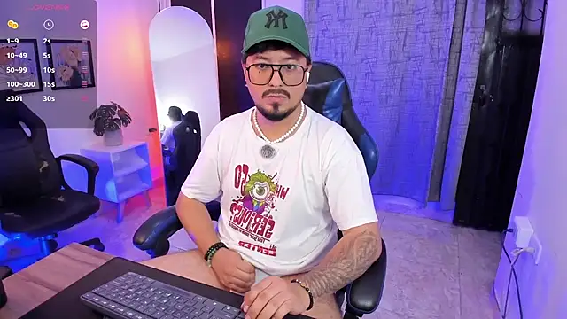 DaviidEvans_ Pertunjukan Webcam