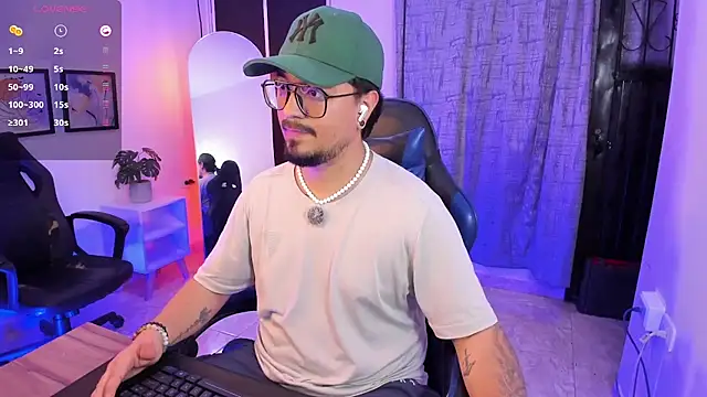 DaviidEvans_ Pertunjukan Webcam