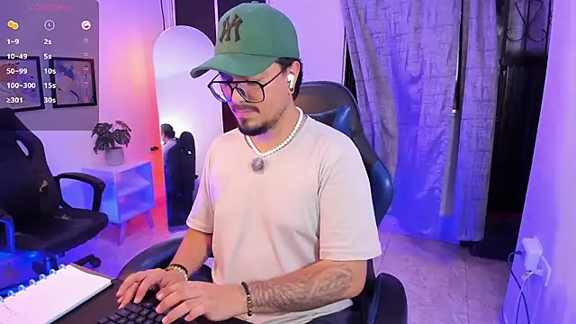 Show de DaviidEvans_ na webcam