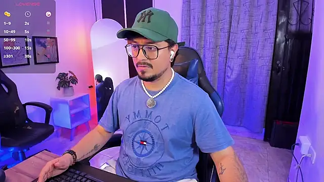 DaviidEvans_ Pertunjukan Webcam