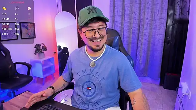 DaviidEvans_ Pertunjukan Webcam