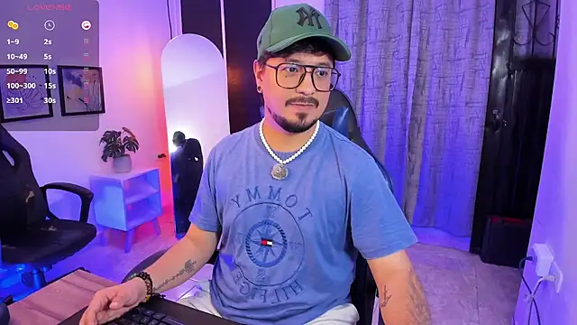 DaviidEvans_ Pertunjukan Webcam