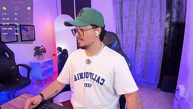 DaviidEvans_ webkamerás műsora