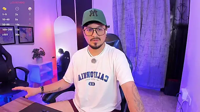 DaviidEvans_ webkamerás műsora