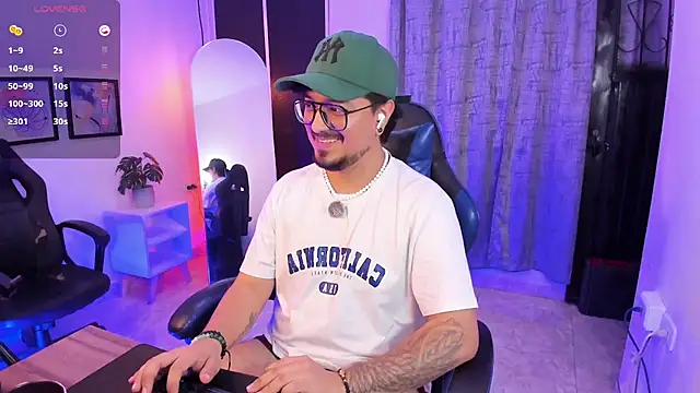 DaviidEvans_ webkamerás műsora
