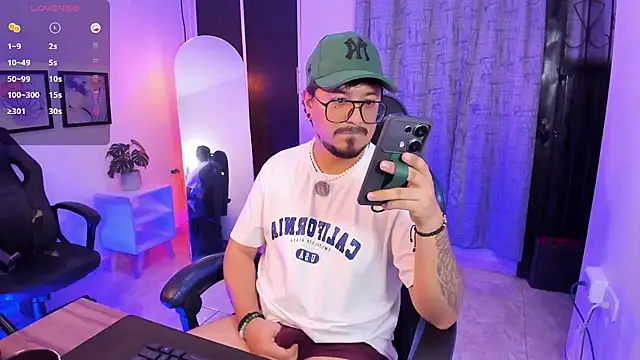 DaviidEvans_ webkamerás műsora