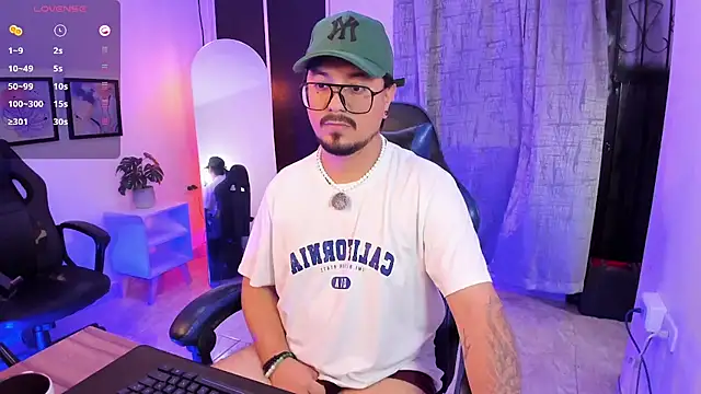 DaviidEvans_ Pertunjukan Webcam